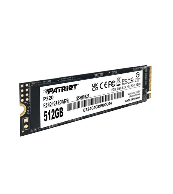 Patriot 512GB P320 3000-2200MB-s NVMe M.2 SSD (P320P512GM28) Ssd Disk