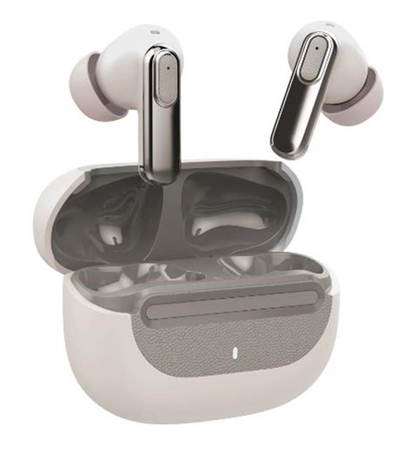 Snapron SNK-9001 ANC Beyaz & ENC Kablosuz Bluetooth 5.4 Kulaki İçi Kulaklık  (Enc Mıc-Anc Gameıng)