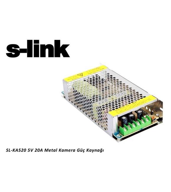 S-link SL-KA520 5V 20A Metal Led Modül Adaptörü