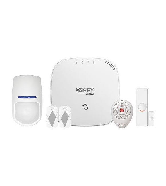Spy SP-PWA32-KGT DS Kablosuz Alarm Seti Panel, Manyetik Kontak, Pır Dedektör,Kumanda-2 RFID kart