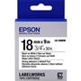 Epson LK-5WBW Güçlü Yapışkanlı Beyaz Üzeri Siyah 18mm 9Metre Etiket
