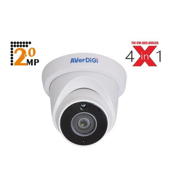 Averdigi Ad-202DE 2mp 3.6mm 18 Smd Led Ahd Plastik Kasa Dome Kamera