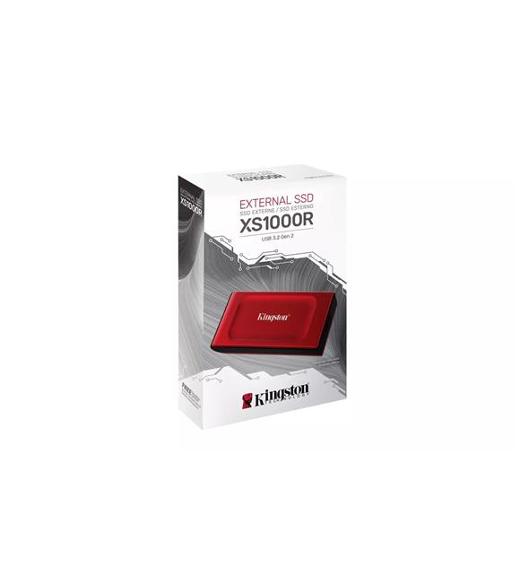 Kingston 2TB XS1000 SXS1000R-2000G Kırmızı USB 3.2 Gen 2 Taşınabilir SSD_2