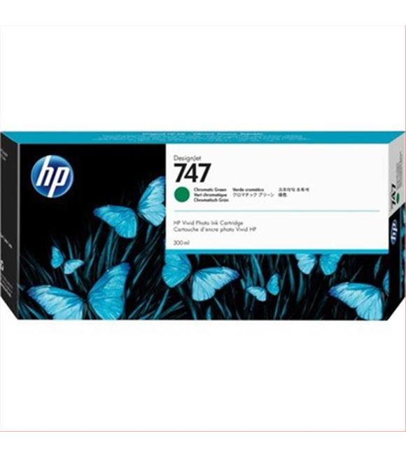 HP 747 Chrmtc Green Kromatik Yeşil 300 Ml Plotter Kartuşu P2V84A