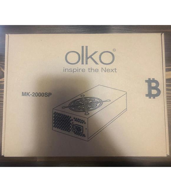 Olko MK-2200SP 2200W 96+ 2 Fanlı Mining Powersuply Kutulu_1