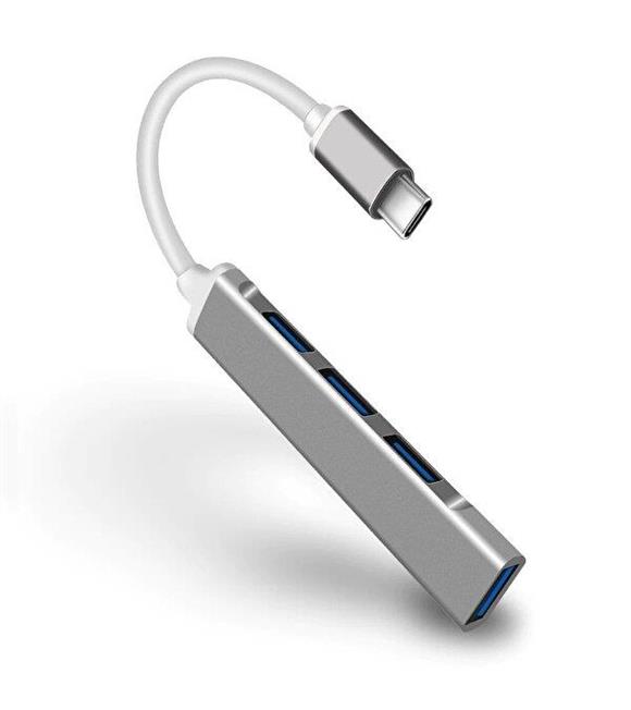 Daytona C-809 Macbook Uyumlu Type-C to 4 USB 3.0 Çevirici