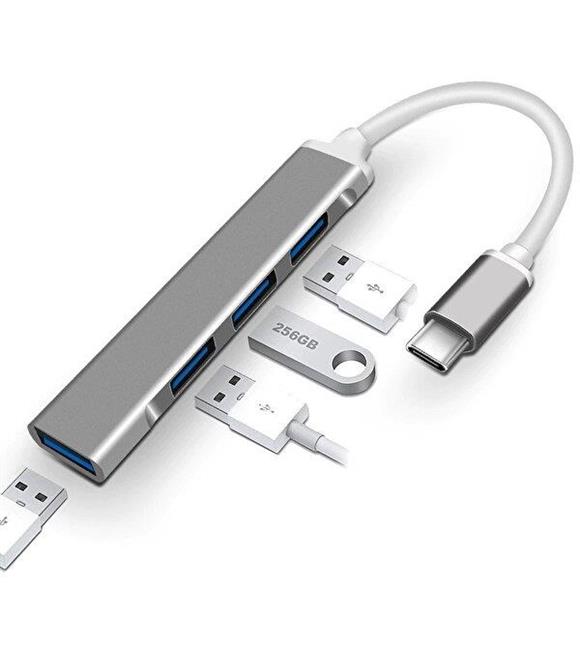 Daytona C-809 Macbook Uyumlu Type-C to 4 USB 3.0 Çevirici_1