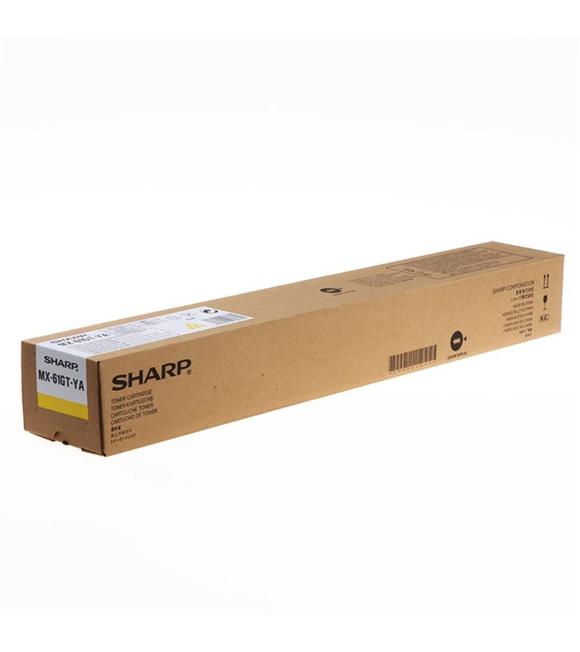 SHARP MX-61GTYA Yellow Sarı Orjinal Fotokopi Toneri MX-2630-2651-3050-3550-3070 24.000 Sayfa