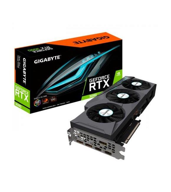 Gigabyte GeForce RTX3090 Eagle OC 24G  GV-N3090EAGLE OC-24GD 24GB GDDR6X 384Bit DX12 Ekran Kartı