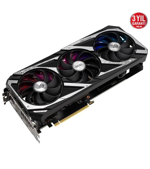 Asus GeForce RTX3060 OC ROG-STRIX-RTX3060-O12G-GAMING 12GB GDDR6 192Bit DX12 Gaming Ekran Kartı_1