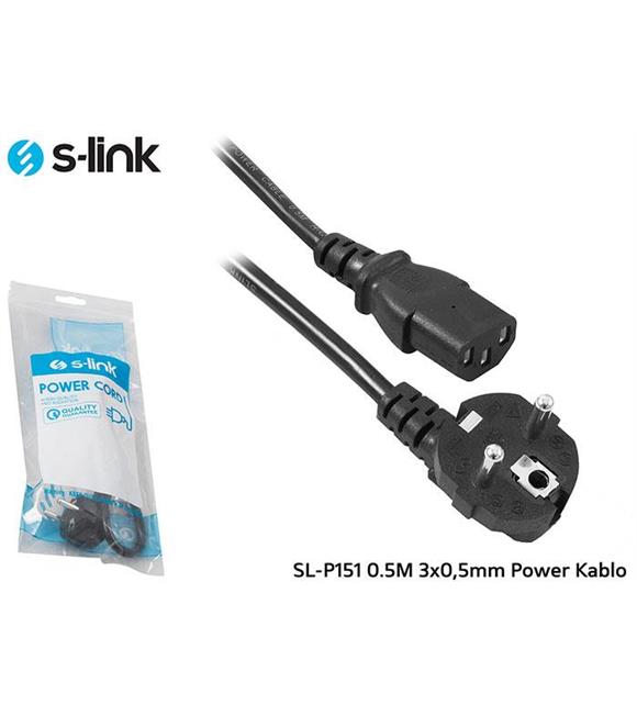 S-link SL-P151 0.5Mt 3x0,5mm Power Kablo