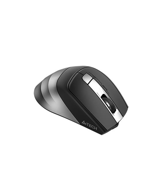 A4 Tech Fb35C Gri Bluetooth+2.4G Nano Optik 2400Dpi Şarjlı Mouse_1