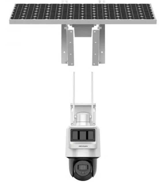 Hilook PTZ-N2c400I-K-4G-C09s20 4 Mp 4 mm Lens 4G Sim Kartlı Solar Pt İp Kamera
