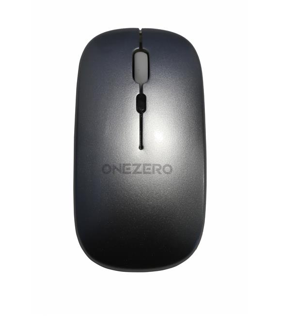 Onezero Ms-04 Gri Bluetooth Mouse Şarjlı (Açma Kapama Tuşlu)