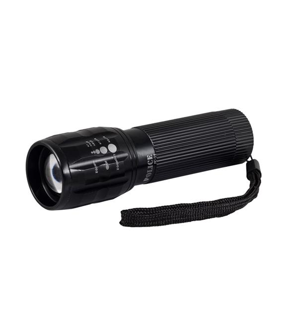POLICE PC-13 Power Led El Fener( 3 Tane İnce Kalem Pille Çalışır)