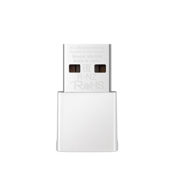 Tp-Link Mercusys MA30N AC1300 Nano Kablosuz USB Adaptör