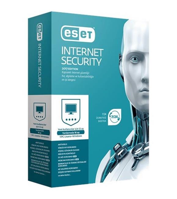 Eset Internet Securıty 10 Kullanıcı 1 Yıl