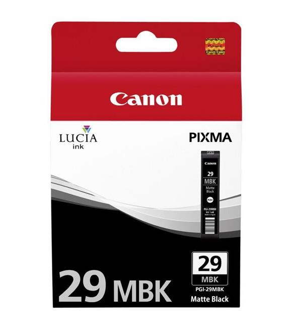 Canon PGI-29MBK Matte Black Mat Siyah Mürekkep Kartuş