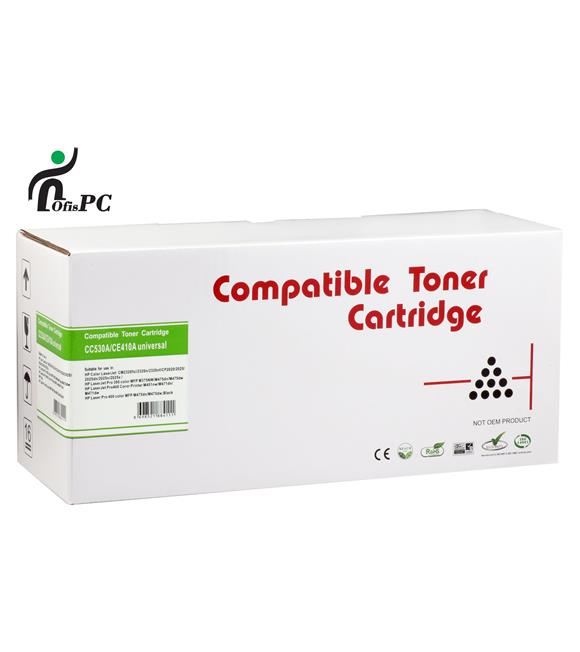 OfisPc Hp CC530A-CE410A-CF380A 4K Siyah Üniversal Muadil Toner