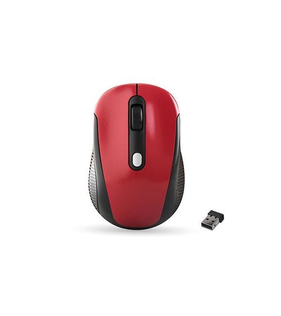 Everest SM-527 Kırmızı Kablosuz Mouse