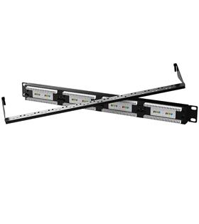 Vcom D15324 24 Port Cat5 Utp Rack M.Patch Panel