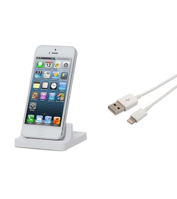 S-link IP-528 İphone 5 Stand + Data Şarj Kablosu