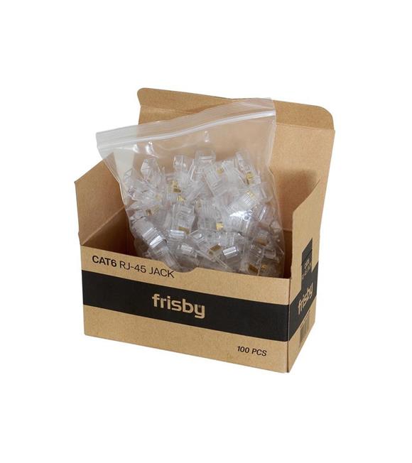 Frisby FNW-RJ4520N Cat6 100lü rj45 Konnektör