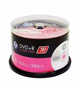 HP DVD+R DL 8.5GB Printable 50 Cakebox