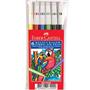 Faber-Castell Keçeli Boya Kalemi Yıkanabilir 6 Renk 5067 155106