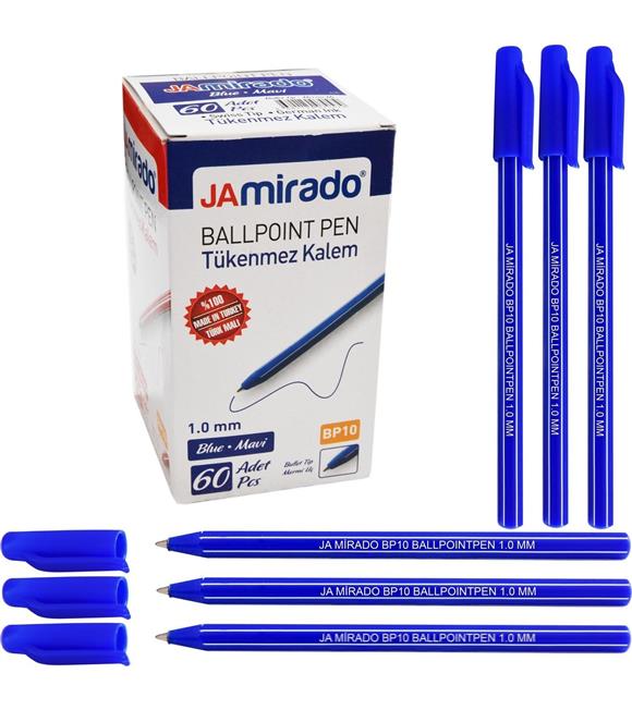 Ja Mirado Mavi Tükenmez Kalem 60lı 1.0mm BP10