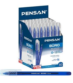 Pensan Tükenmez Kalem Büro 1 MM Mavi 50 Li 2270
