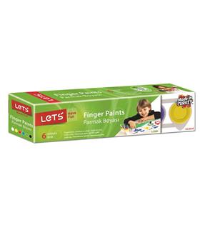 Lets Parmak Boyası 25 ML 6 LI L-5500