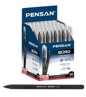 Pensan Tükenmez Kalem Büro 1.0 MM Siyah 50 Li 2270