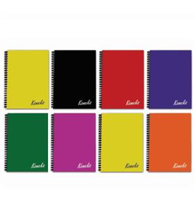 Komeks Spiralli Defter Plastik Kapak Çizgili 72 YP A4 72/1 SA4