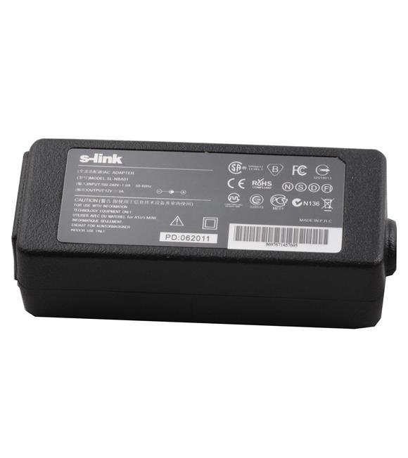 S-link SL-NBA01 44w 12v 3a 4.8-1.7 Notebook Adaptör