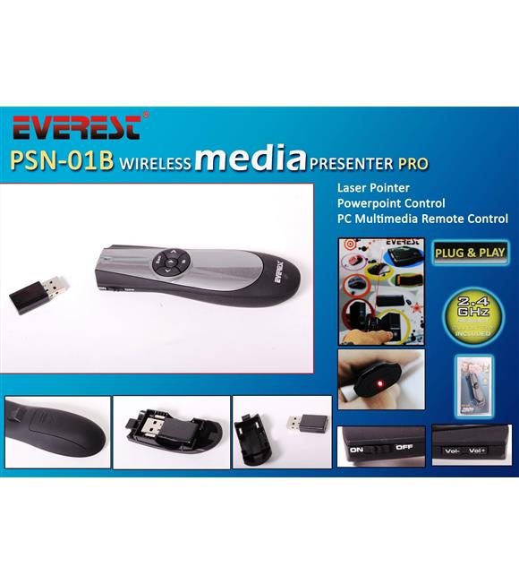 Everest PSN-01B 2.4ghz Presenter