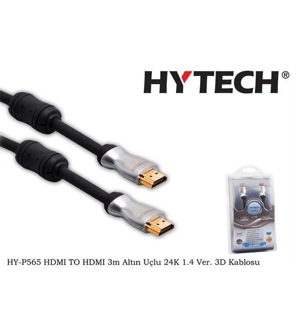 Hytech HY-P565 3mt Hdmi-m-hdmi-m 1.4 Versiyon 24k 3d Gold Kablo