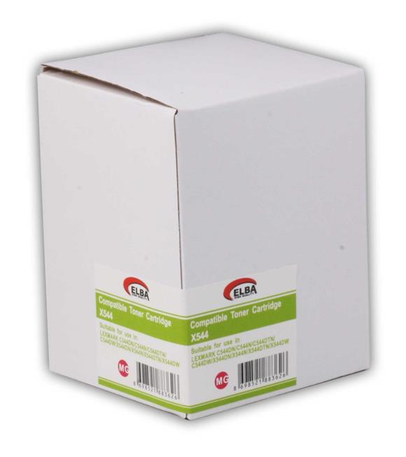 ELBA LEXMARK C544-X544 KIRMIZI TONER