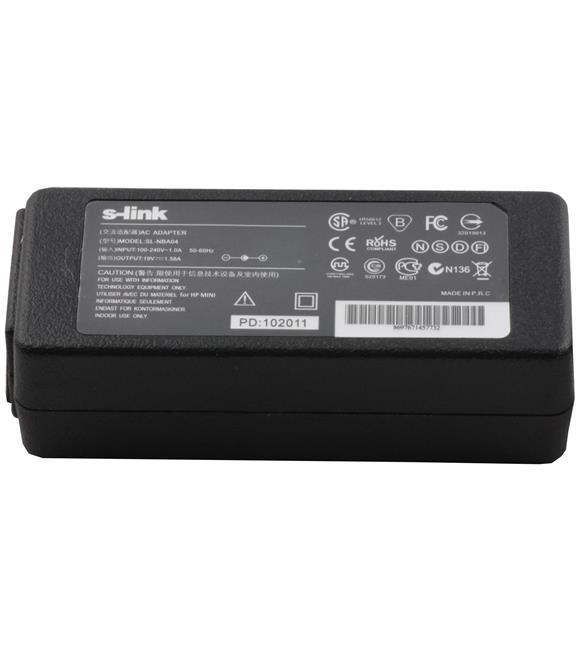 S-link SL-NBA04 30w 19v 1.58a 4.0-1.7 Notebook Adaptör