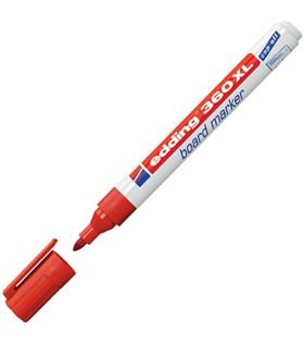 Edding Tahta Kalemi Yuvarlak Uçlu Kırmızı 360 XL