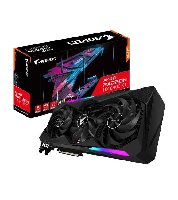 Gigabyte Aorus Radeon RX6900XT Master 16G GV-R69XTAORUS M-16GD 16GB GDDR6 256Bit DX12 Ekran Kartı