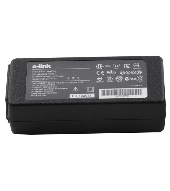 S-link SL-NBA80 22w 9.5V 2.315A 4.8-1.7 Notebook Adaptörü