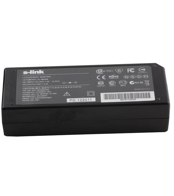 S-link SL-NBA86 90w 20v 4.5a 7.9-5.5 Notebook Adaptörü