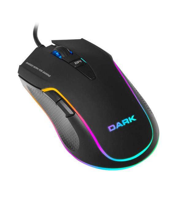 Dark DK-AC-GM2000 Elite Force PMW 3325 Optik Sensörlü, 10000DPIya, RGB Aydınlatmalı USB Oyuncu Mouse