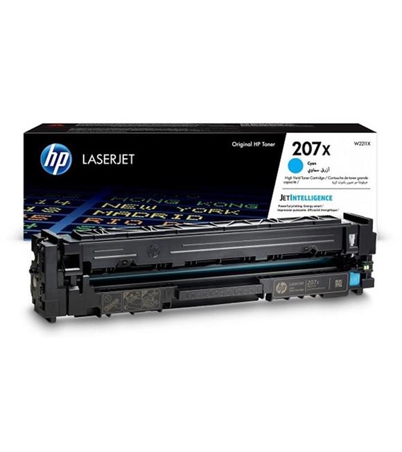 Hp 207X Cyan Mavi 2.450 Sayfa Toner W2211X