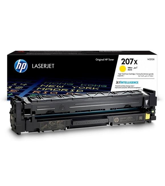 Hp 207X Yellow Sarı 2.450 Sayfa Toner W2212X