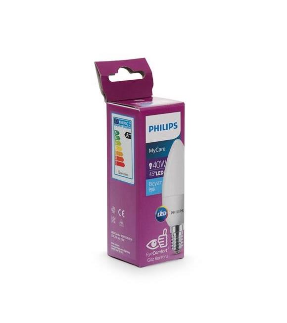 Philips Ledcandle 40W B35 E14 Beyaz Led