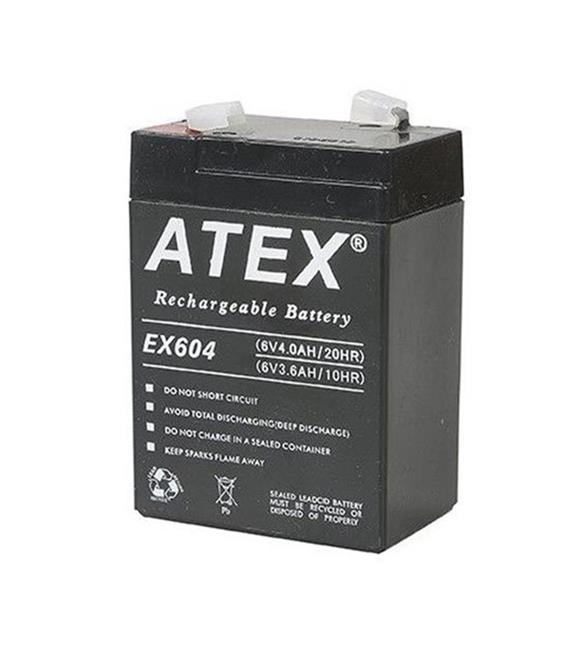 Atex LT-44 4V 4.4AH Fener Aküsü