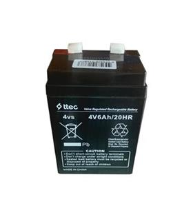 Ttec 4V 6Ah Bakımsız Kuru Akü Işıldak Fener Akü
