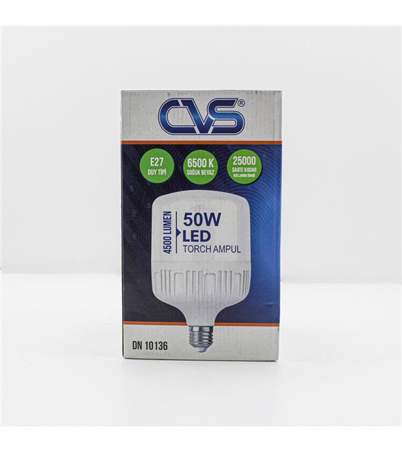 Cvs 50w Beyaz Led Torch Ampül E27 4500 Lumen_1